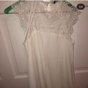 lulus white church dress